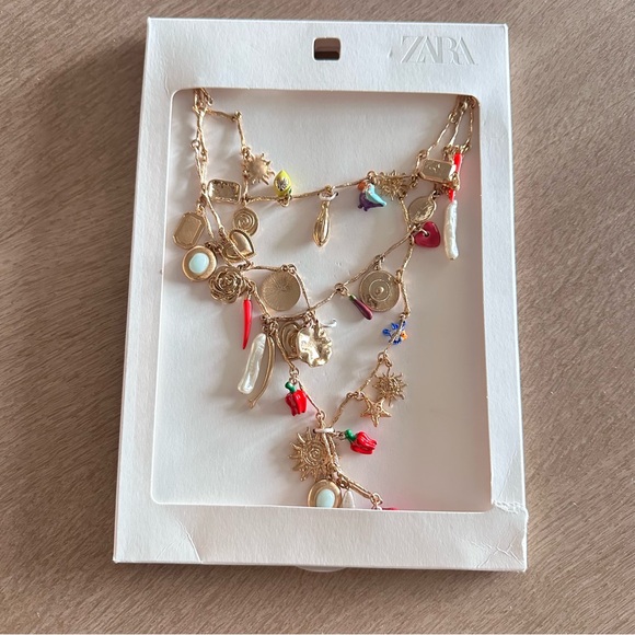 Zara Pack of 3 Charm Necklaces - Picture 3 of 9